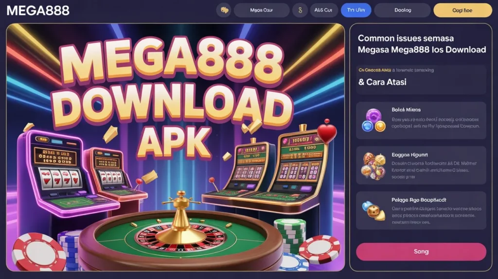 Mega888 iOS download tutorial versi terkini untuk Malaysia