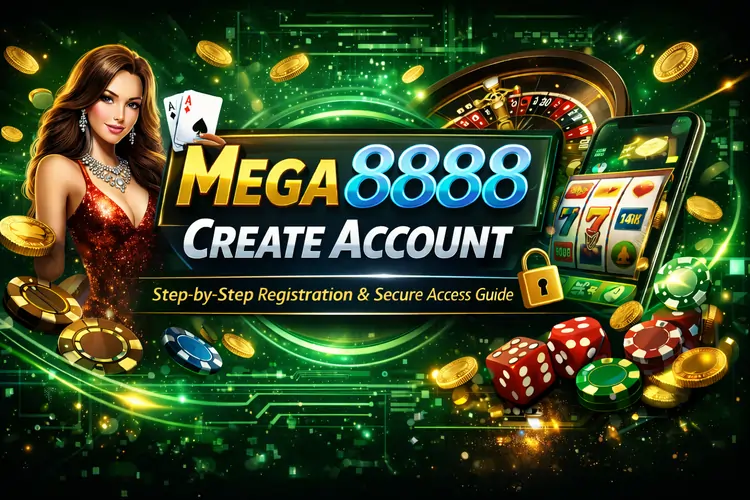 Mega8888 Create Account