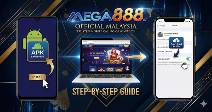 Step-by-Step Mega888 APK Download Malaysia Installation Guide for Android and iPhone
