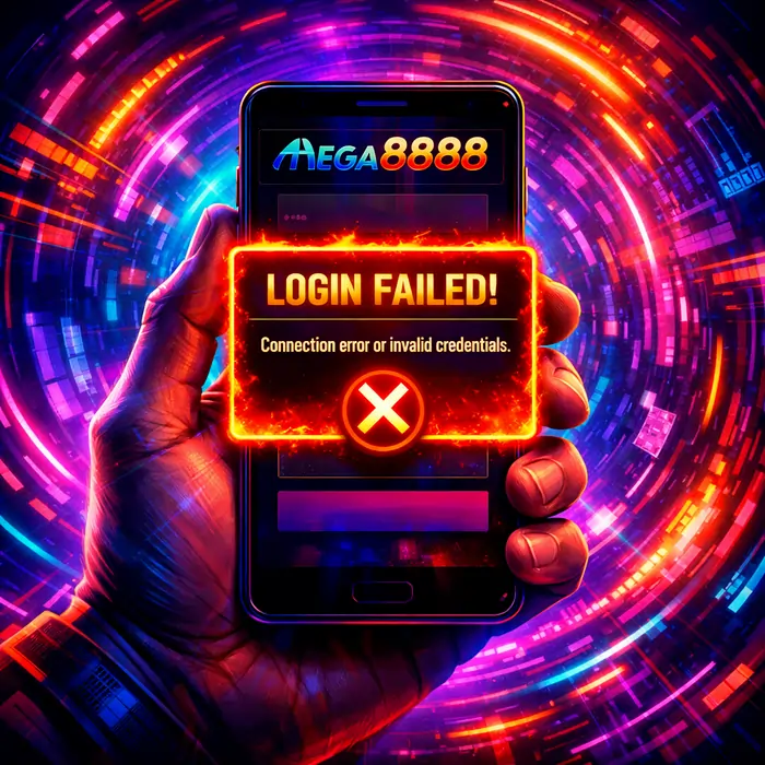 Mega888 Login Failed After the Update