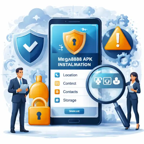 Mega8888 APK permissions