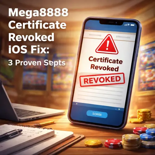 Mega8888 certificate revoked iOS fix