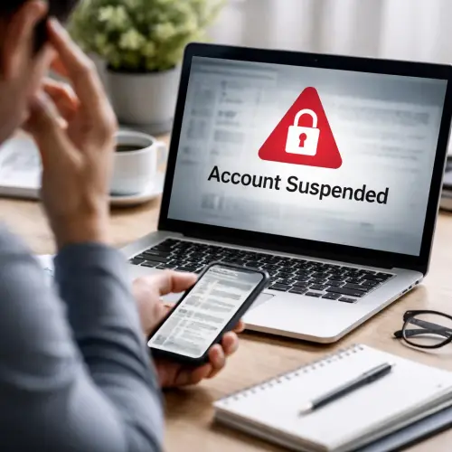 account suspended for suspicious activity, suspended account, recover suspended account, suspicious activity suspension
