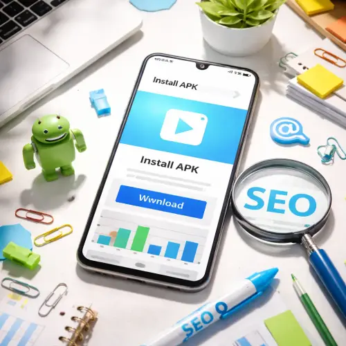 APK SEO, rank Android app install page, app store optimization outside Play Store