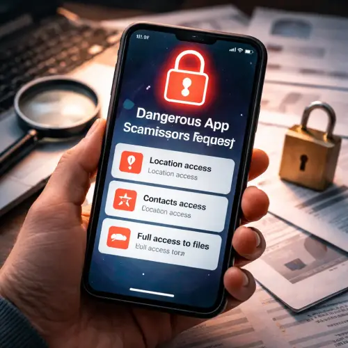 dangerous app permissions scammers request, dangerous app permissions, app permissions scammers request