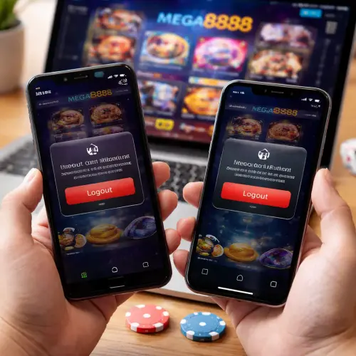 how to log out of Mega8888, Mega8888 log out, log out of Mega8888 Android, Mega8888 iOS log out guide