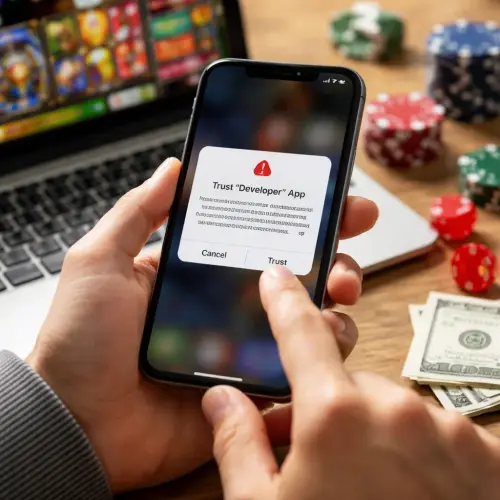 iOS iGaming APK trust developer profiles, iOS developer profile trust, iGaming APK iOS installation, manual trust developer profile iOS