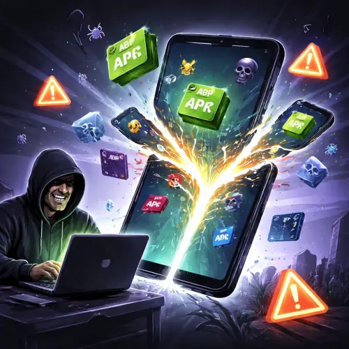 scammers split APKs